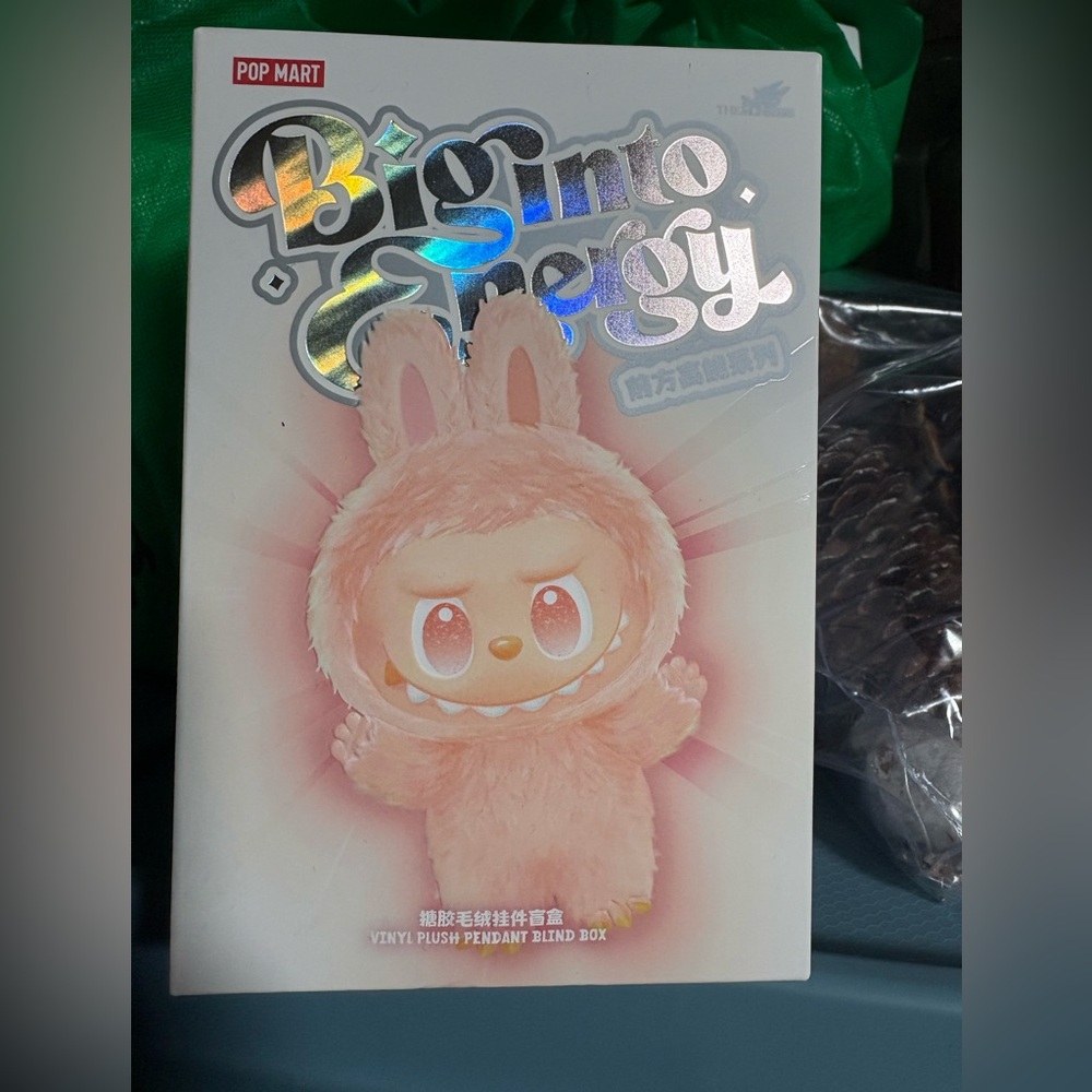 LabubuThe Monsters Collection Big into Energy Plush Blind Box. New,never opened